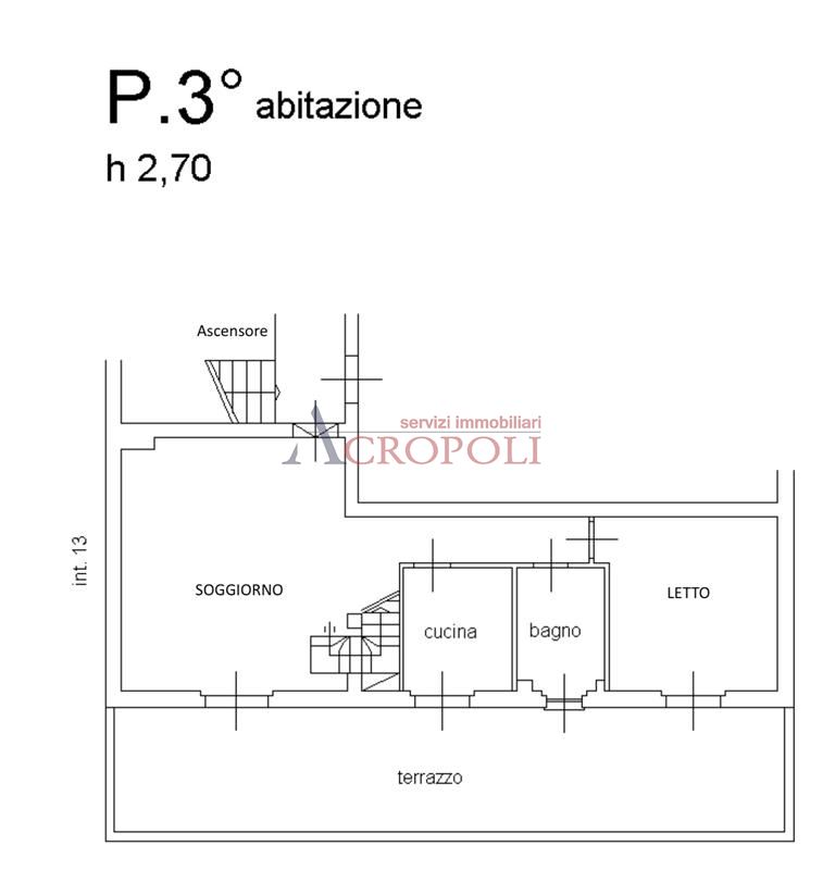 Immagine 10 di Attico in vendita  in Via  Valletti a Bracciano