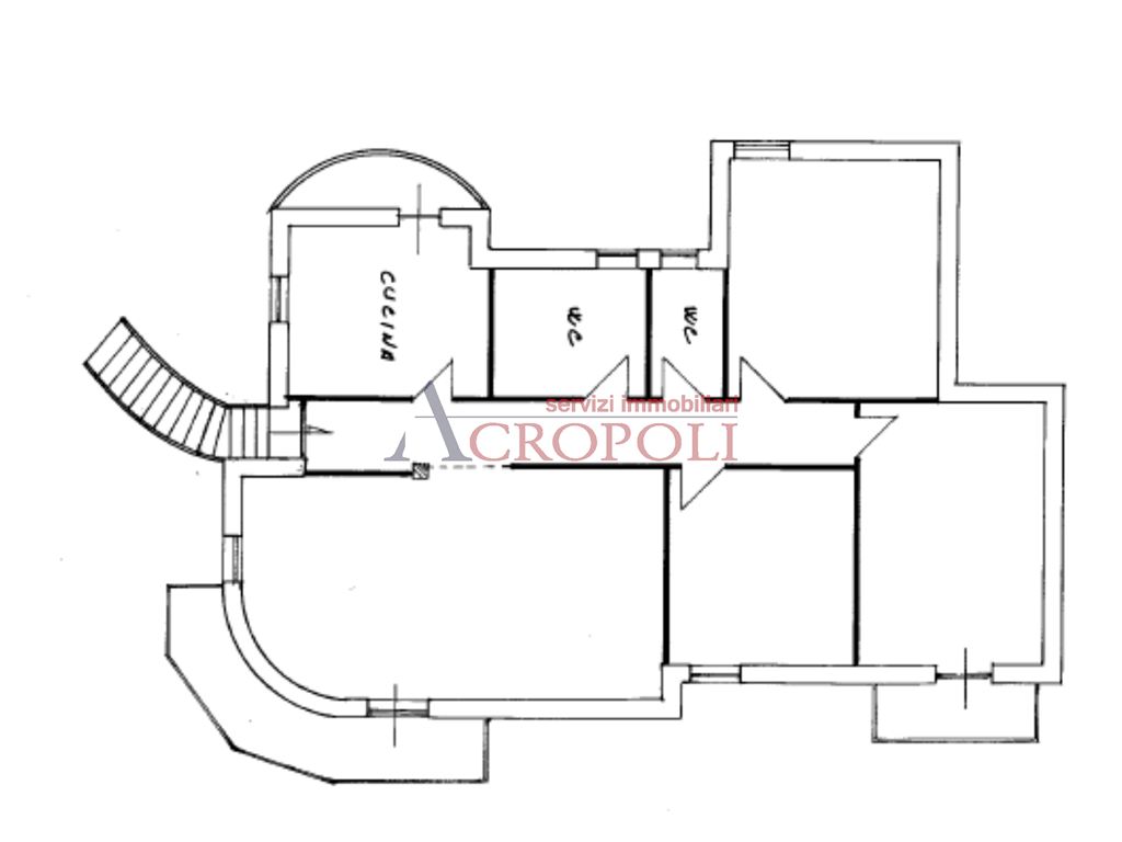 Immagine 12 di Villa in vendita  in Via Braccianese a Roma