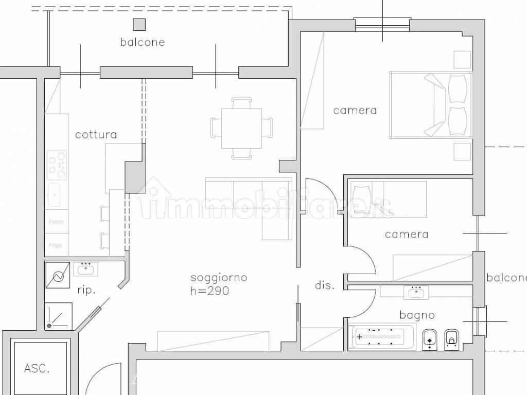 Immagine 6 di Appartamento in vendita  a Galbiate