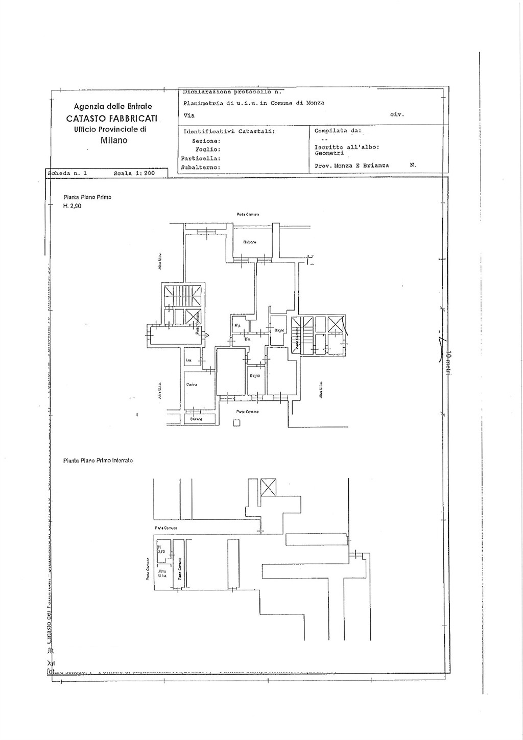 Immagine 10 di Appartamento in vendita  in Via Ramazzotti 24 a Monza