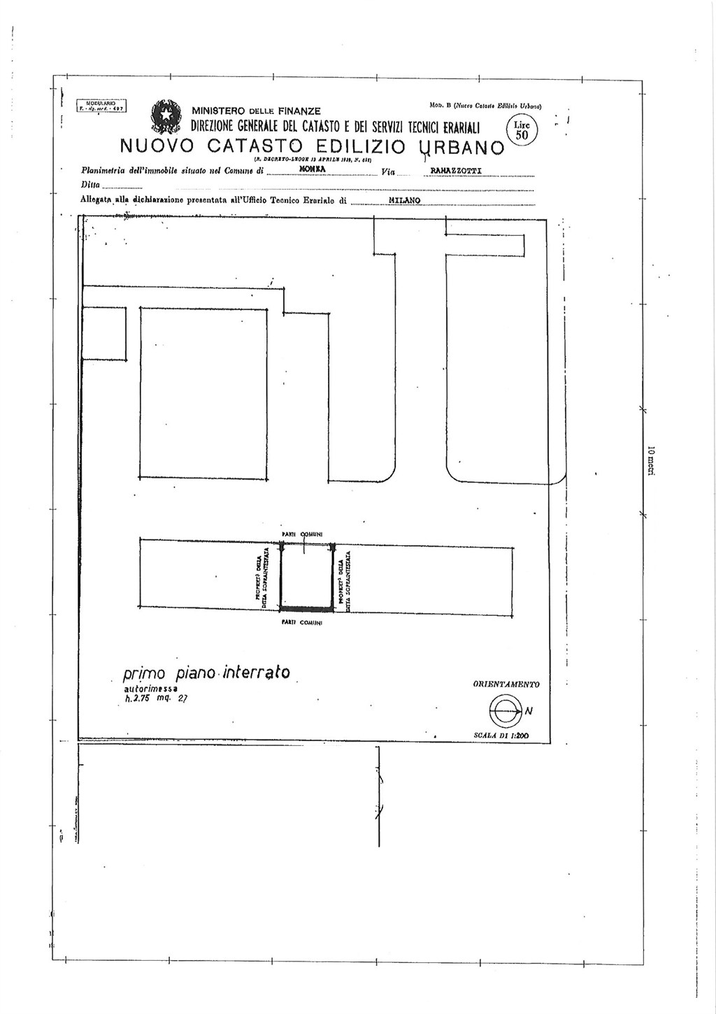 Immagine 11 di Appartamento in vendita  in Via Ramazzotti 24 a Monza