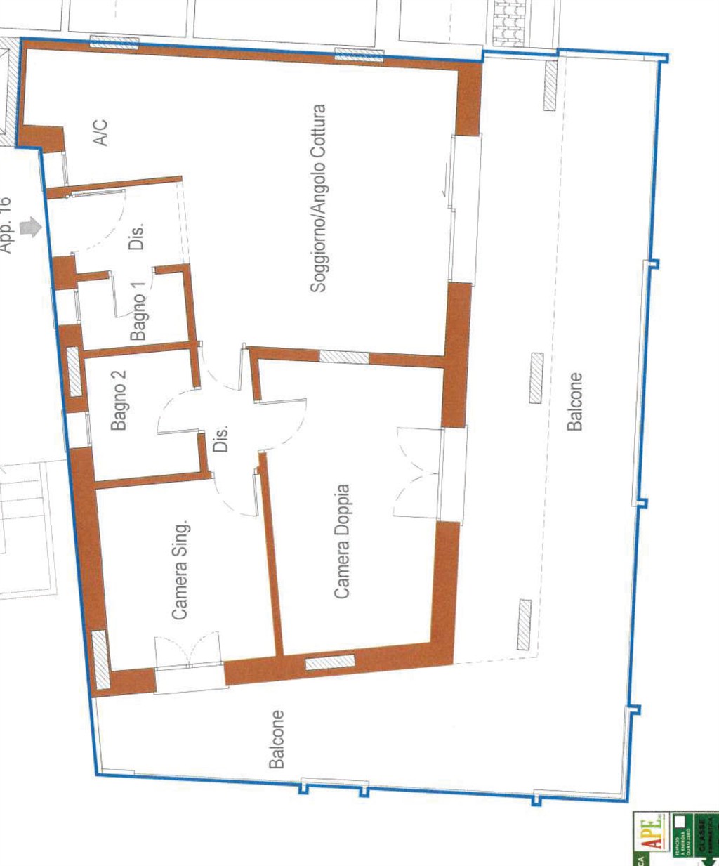 Immagine 4 di Appartamento in vendita  in Via Monte Moricone 11 a Velletri