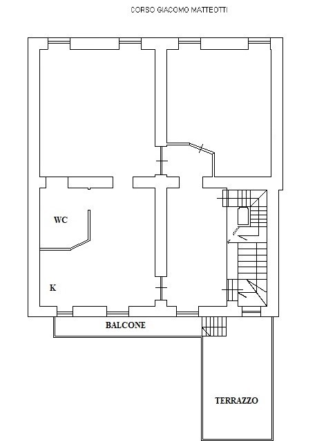 Immagine 10 di Attico in vendita  in Corso Giacomo Matteotti 182 a Albano Laziale