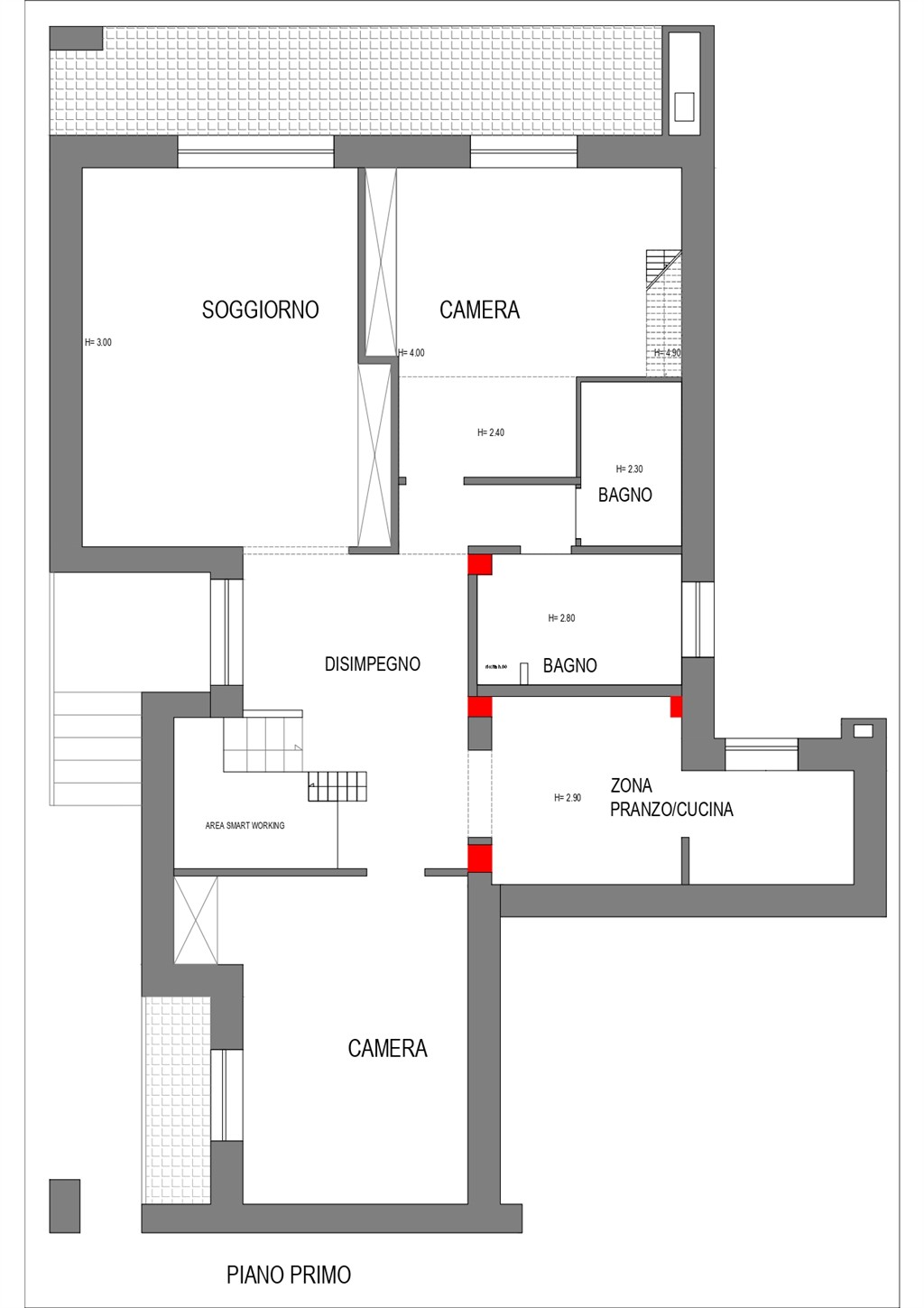 Immagine 9 di Appartamento in vendita  in Via Monte di Casa 63 a Roma