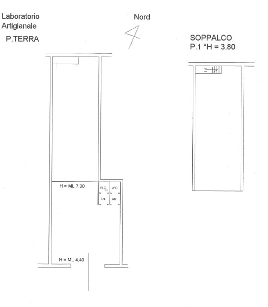 Immagine 10 di Locale commerciale in vendita  in VIA PERLATURA 49 a Ariccia