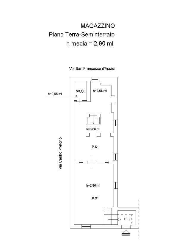 Immagine 4 di Magazzino in vendita  in Via Castro Pretorio 27 a Albano Laziale