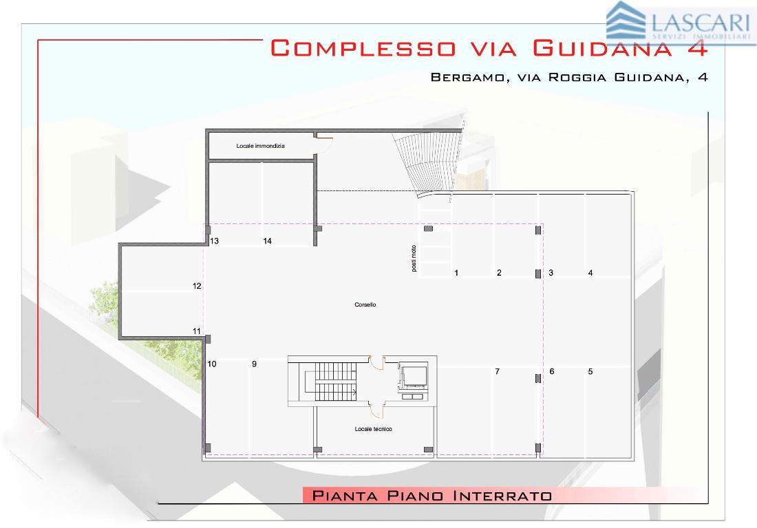 Immagine 12 di Negozio in affitto  in Via Roggia Guidana a Bergamo