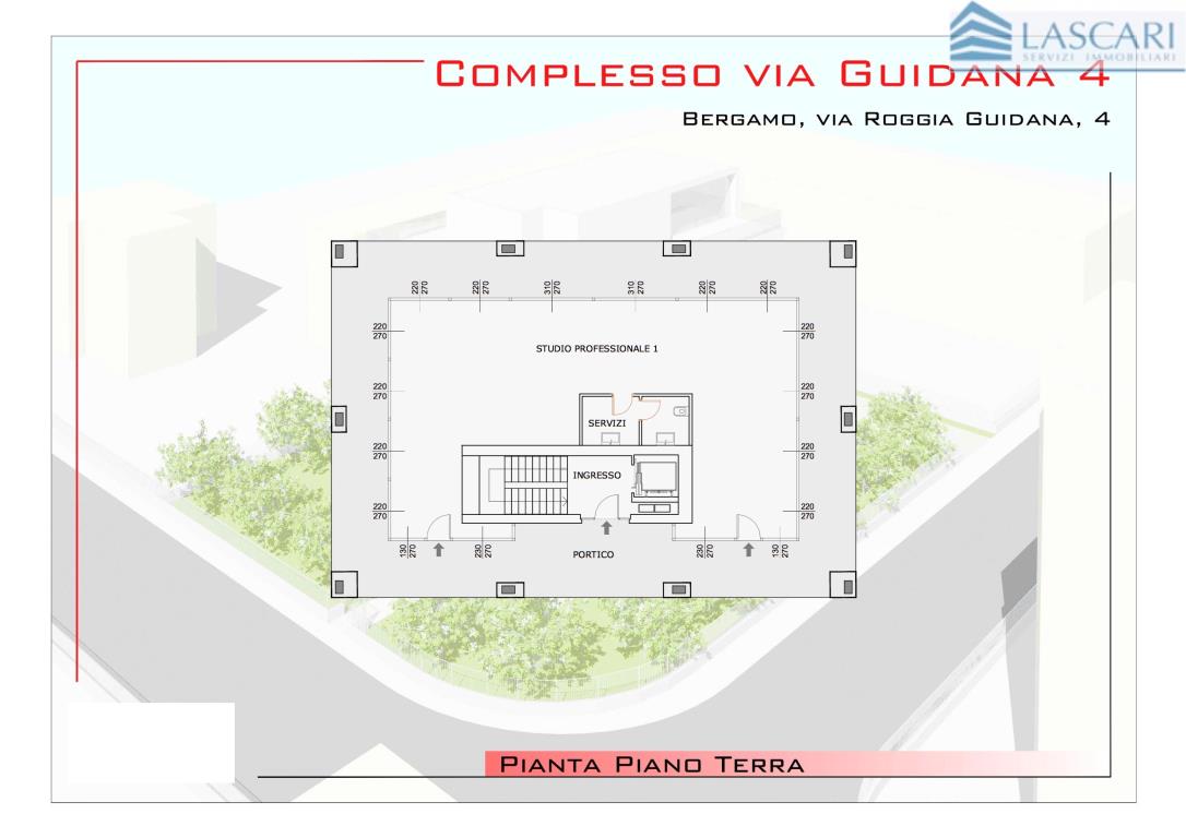 Immagine 11 di Negozio in affitto  in Via Roggia Guidana a Bergamo