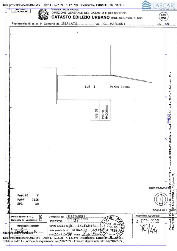 Immagine 10 di Ufficio in vendita  in Via Marconi 49/A a Seriate
