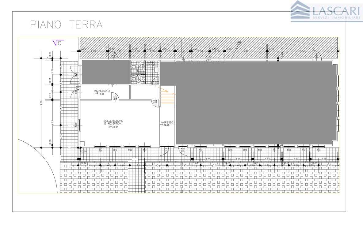 Immagine 10 di Ufficio in affitto  in Via Martinella a Gorle