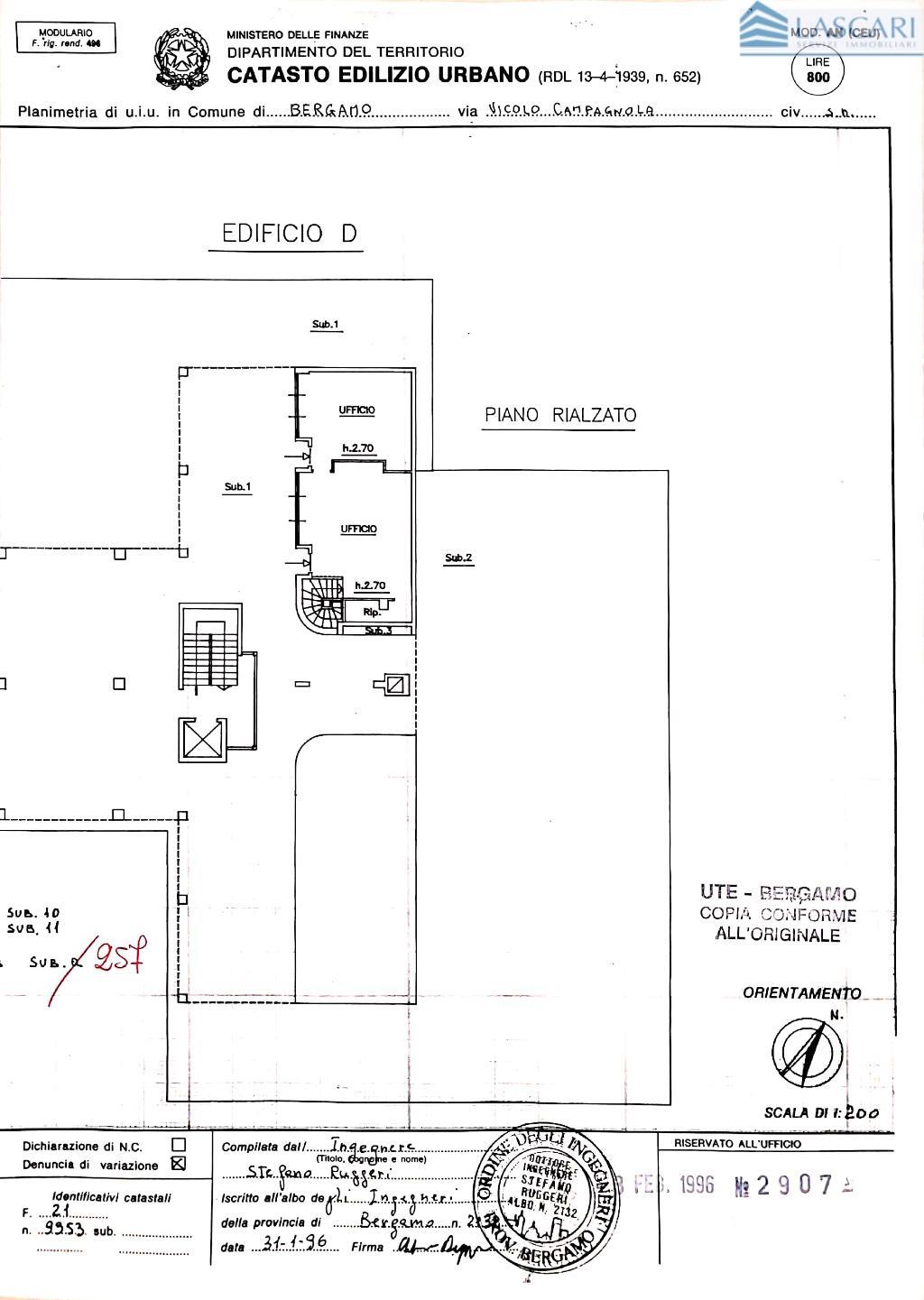 Immagine 11 di Magazzino in vendita  in Via Giuseppe Ungaretti 12 a Bergamo