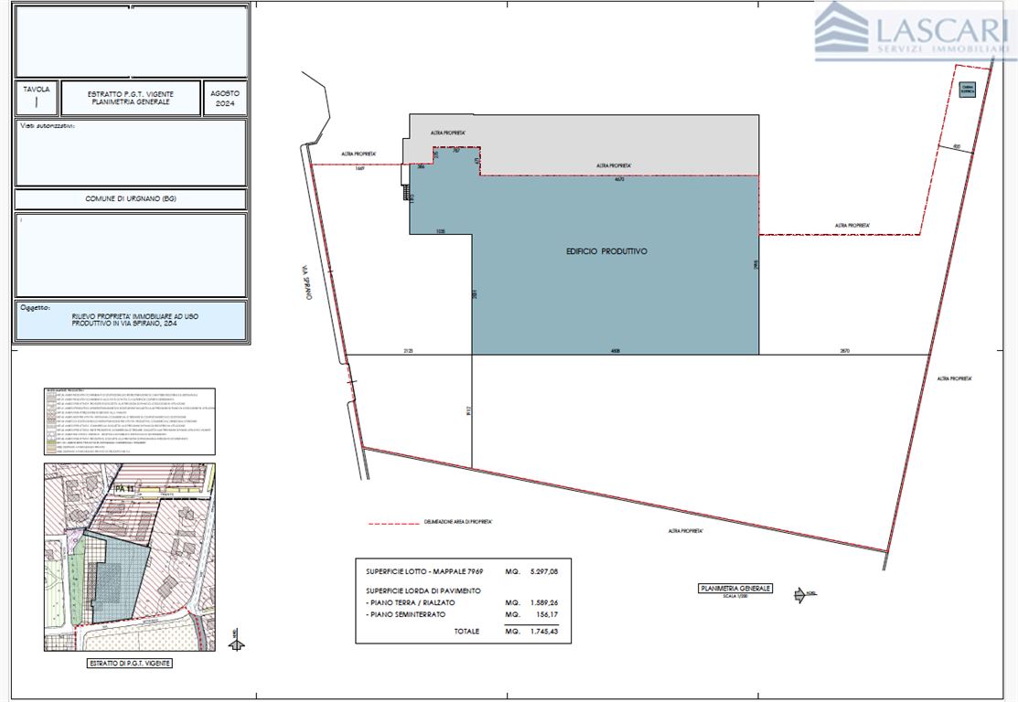 Immagine 11 di Capannone industriale in vendita  in Via Spirano 284 a Urgnano
