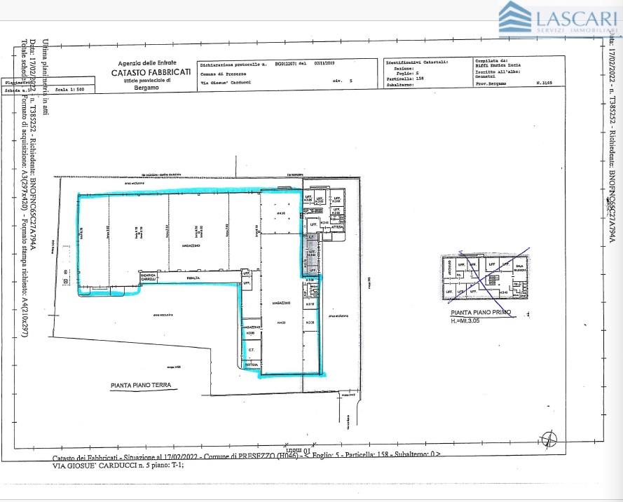Immagine 10 di Capannone industriale in affitto  in Via Pascoli 6 a Presezzo