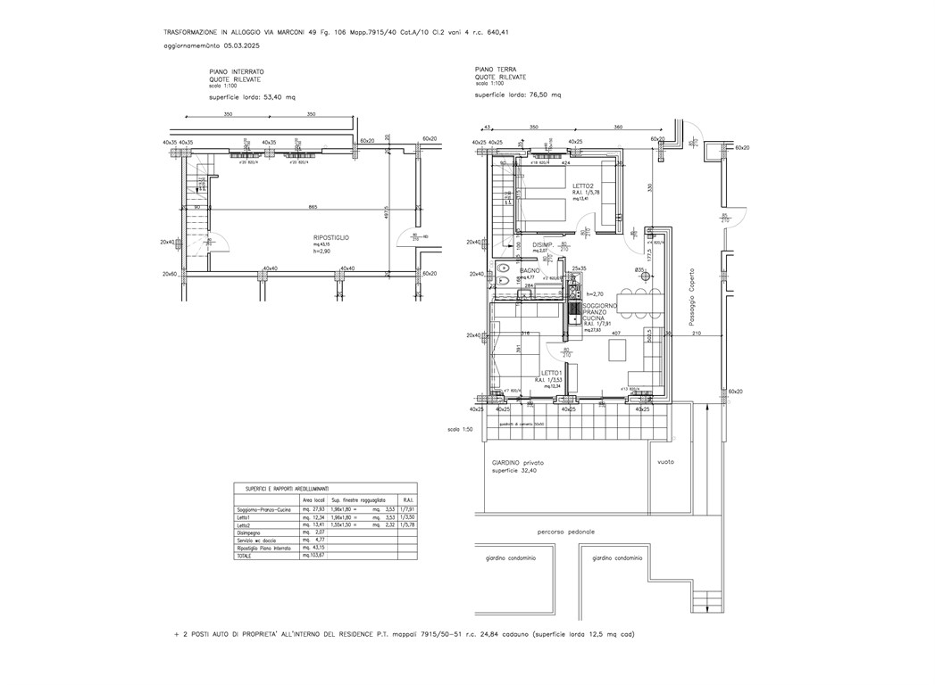 Immagine 10 di Appartamento in vendita  in Via Marconi 49/A a Seriate