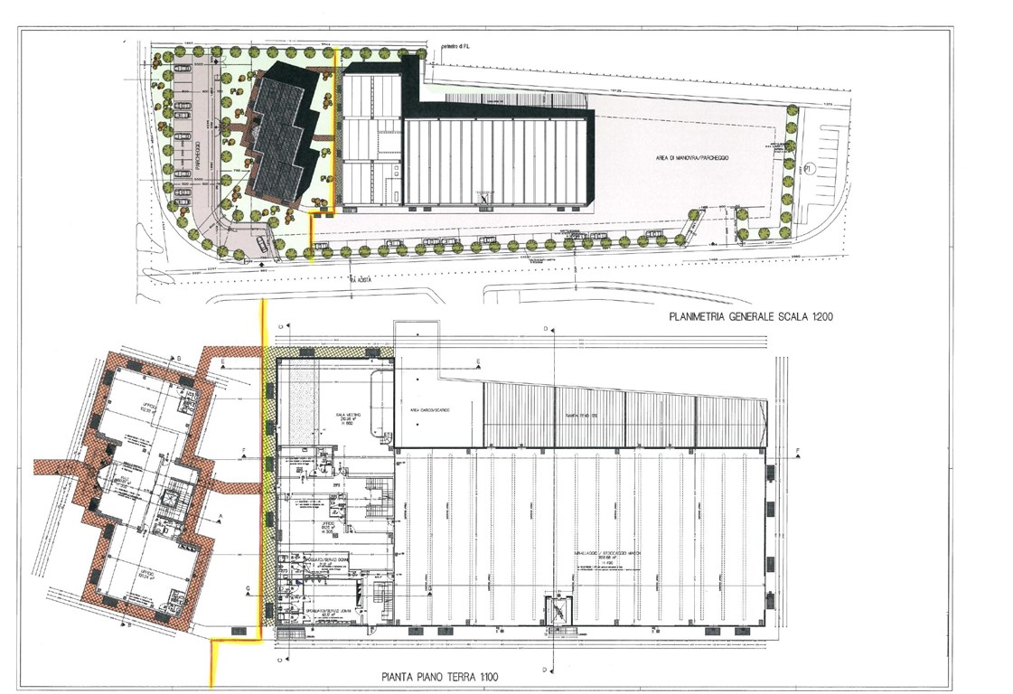 Immagine 11 di Stabile in affitto  in Via Valle d'Aosta a Dalmine