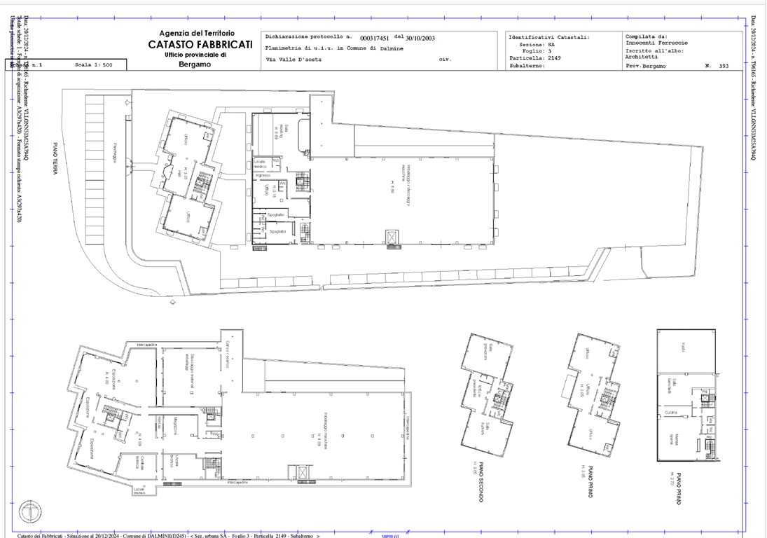 Immagine 10 di Stabile in affitto  in Via Valle d'Aosta a Dalmine