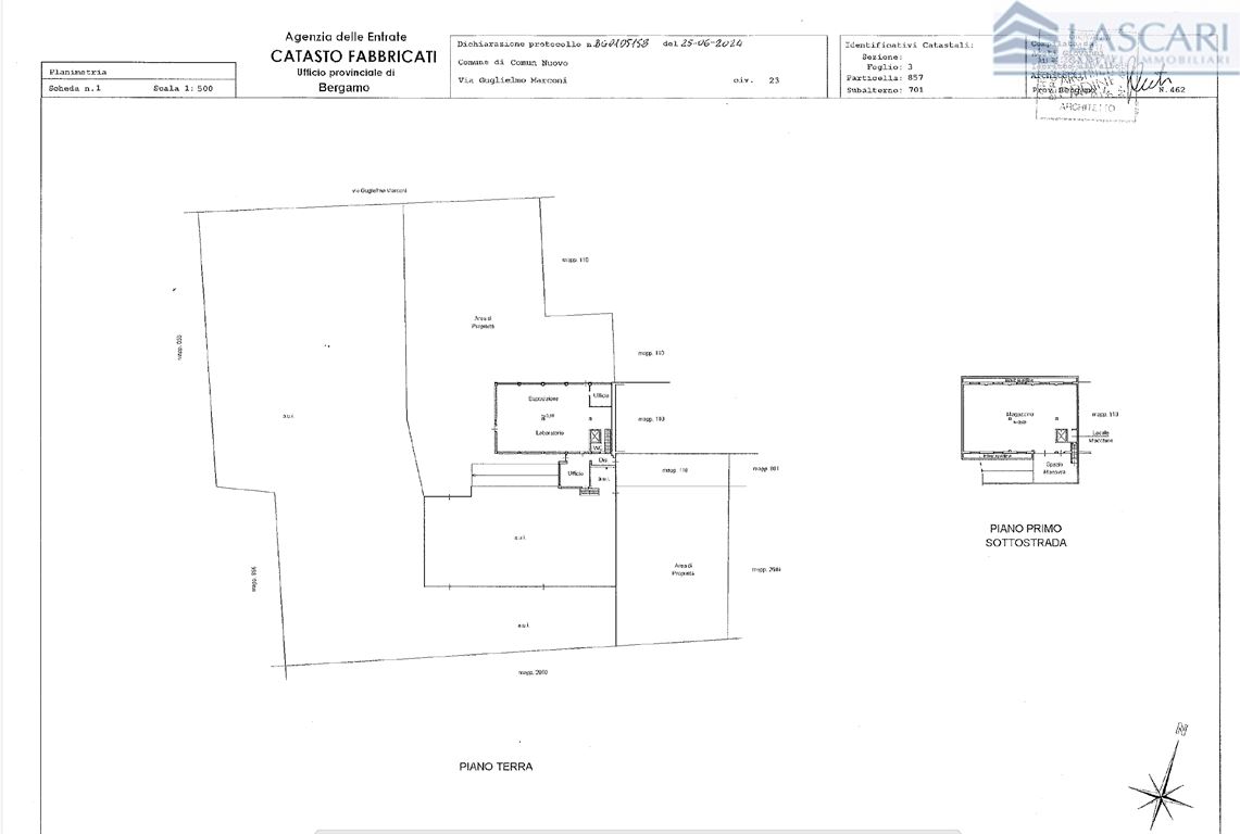 Immagine 10 di Locale commerciale in affitto  in Via G.Marconi a Comun Nuovo