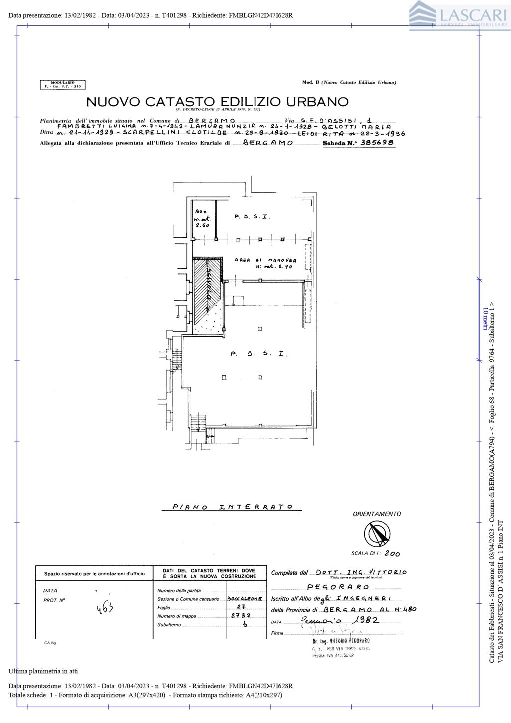 Immagine 12 di Negozio in vendita  a Bergamo