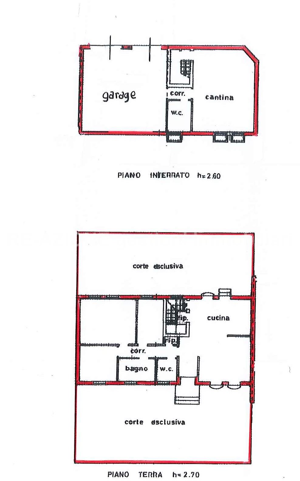 Immagine 10 di Villetta a schiera in affitto  in Via Gioberti a Costabissara