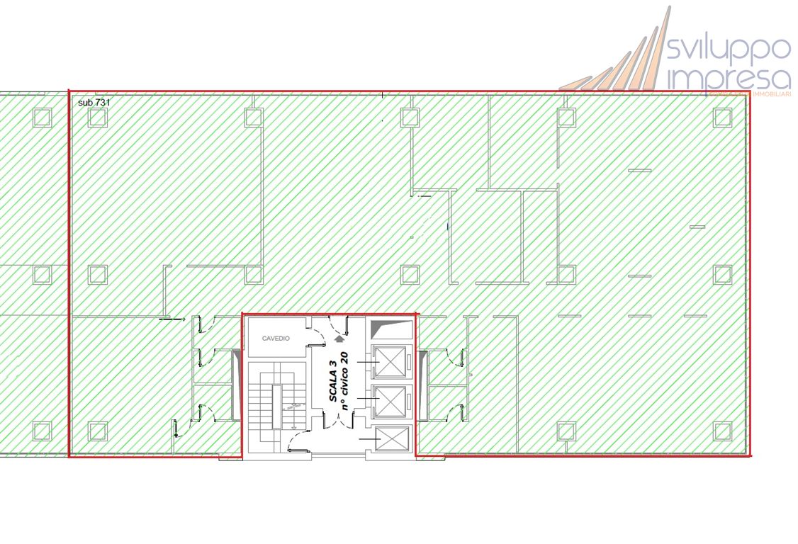 Immagine 10 di Ufficio in affitto  in via Colleoni pal. Andromeda 20 a Agrate Brianza