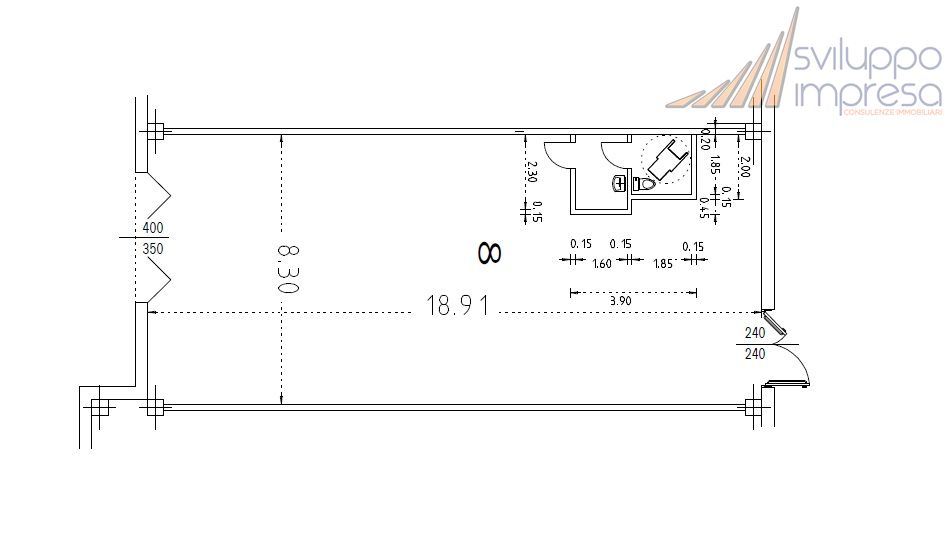 Immagine 9 di Capannone industriale in affitto  in via Italia 175/8 a Busnago