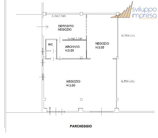 Immagine 3 di Negozio in affitto  in via de vizzi vigano' 18 a Cinisello Balsamo