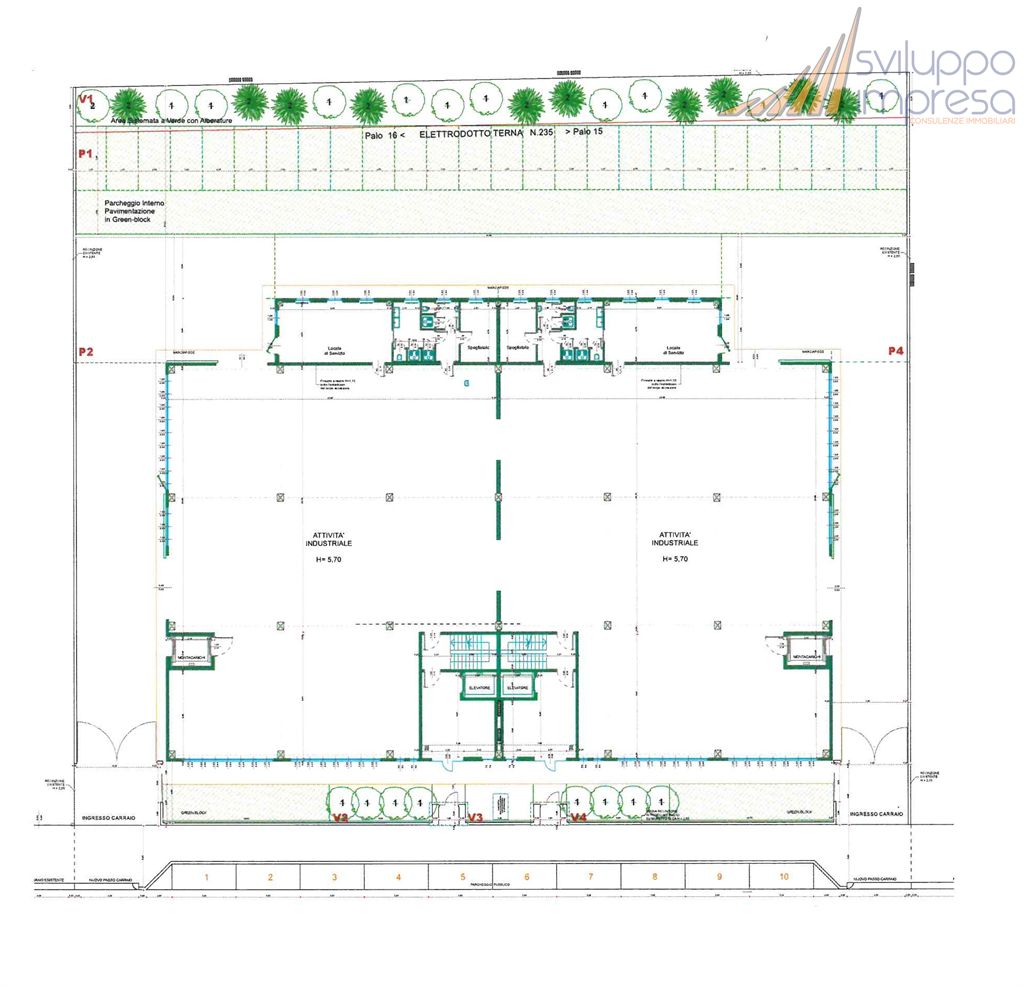 Immagine 10 di Capannone industriale in affitto  in Via Michelangelo Buonarroti 38 a Cologno Monzese