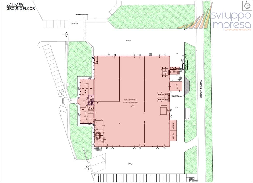 Immagine 10 di Capannone industriale in affitto  in via delle Industrie 9 a Mezzago