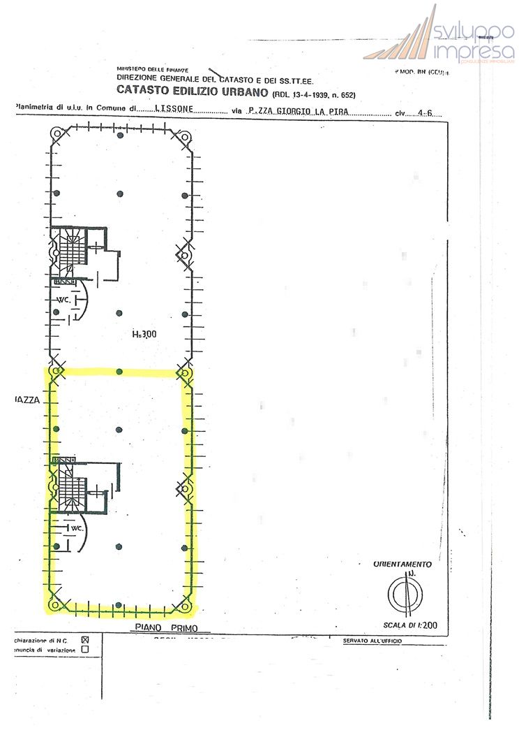 Immagine 9 di Ufficio in affitto  in piazza Giorgio la Pira 4 a Lissone
