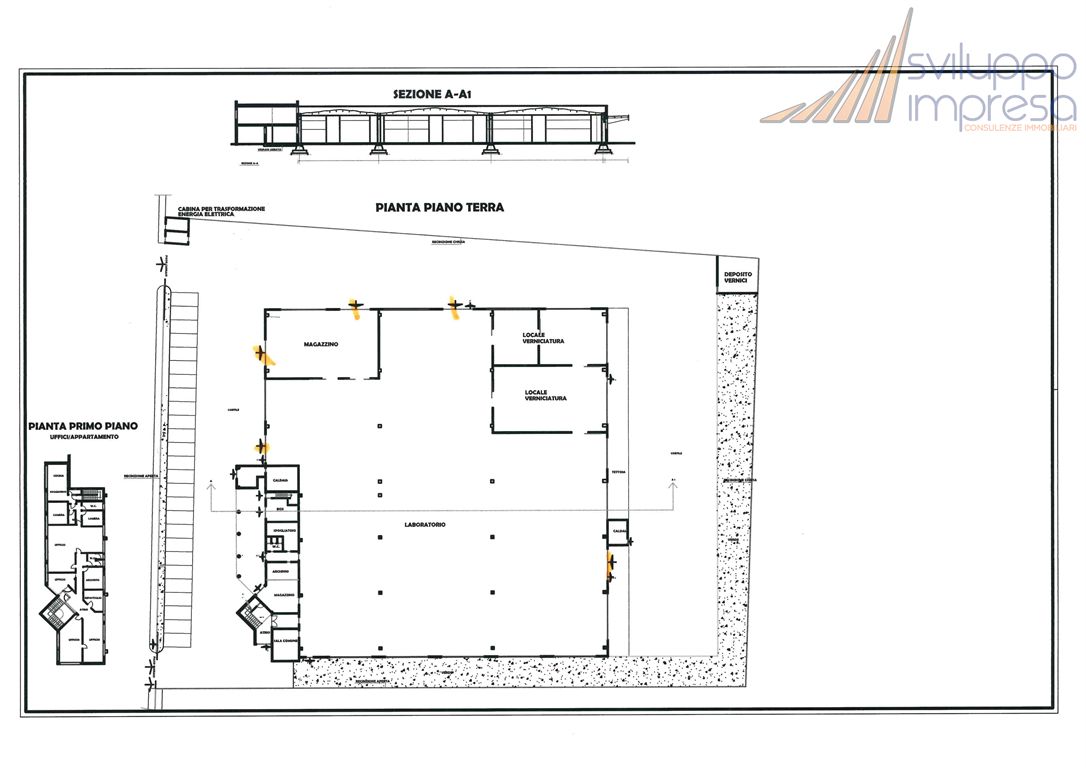 Immagine 10 di Capannone industriale in vendita  in via Dell'Artigianato 2 a Carugate