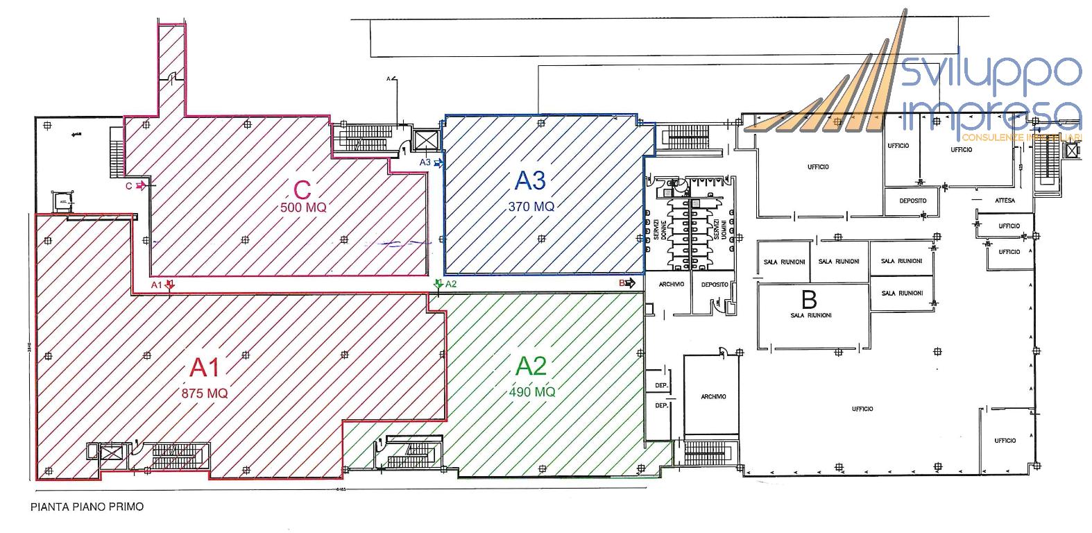 Immagine 7 di Ufficio in affitto  in Strada Padana Superiore 28 a Cernusco Sul Naviglio