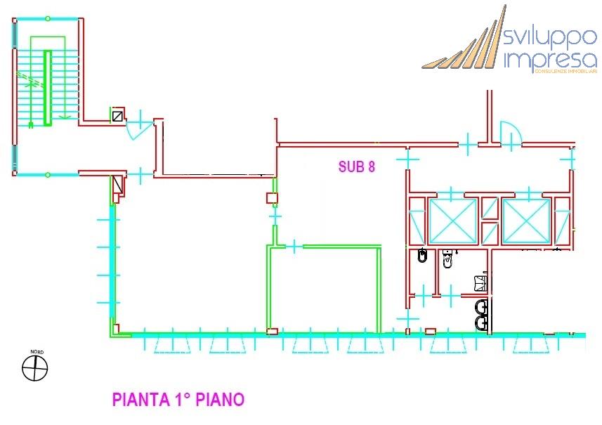 Immagine 10 di Ufficio in affitto  in via galileo galilei 47 a Cinisello Balsamo