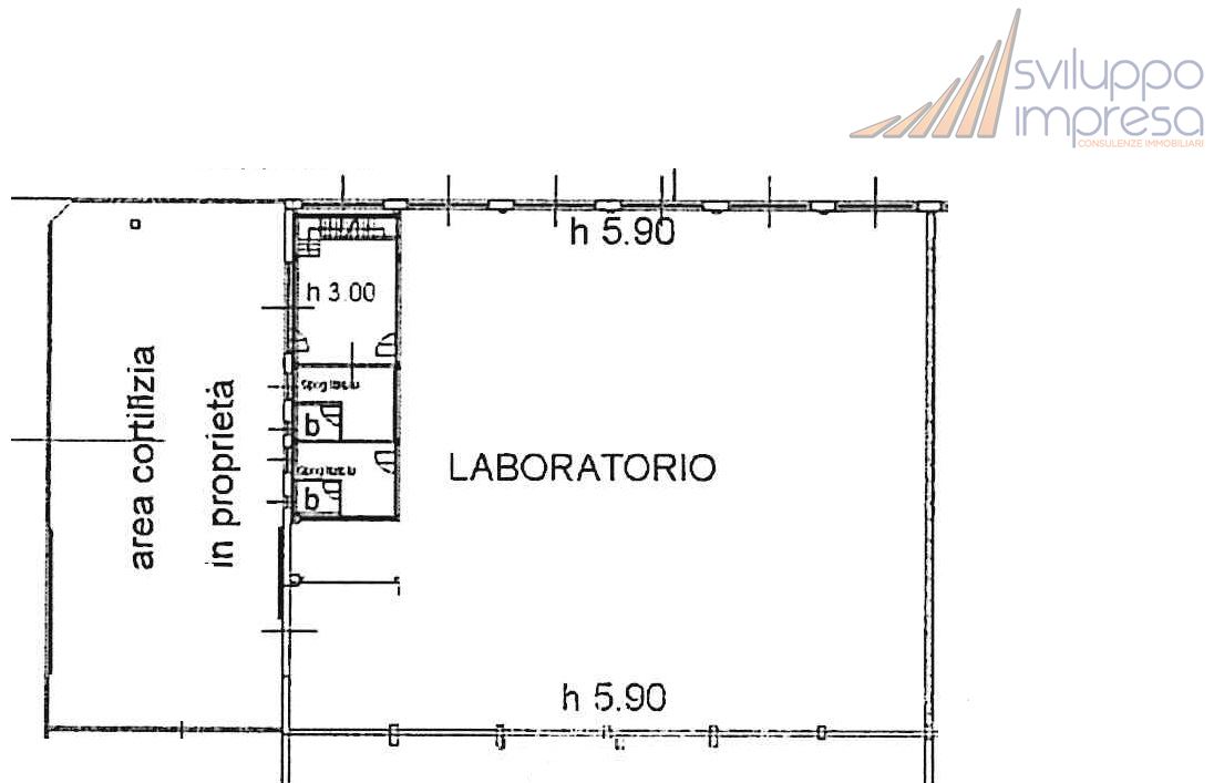 Immagine 8 di Capannone industriale in vendita  in via Cappuccina 63 a Lissone
