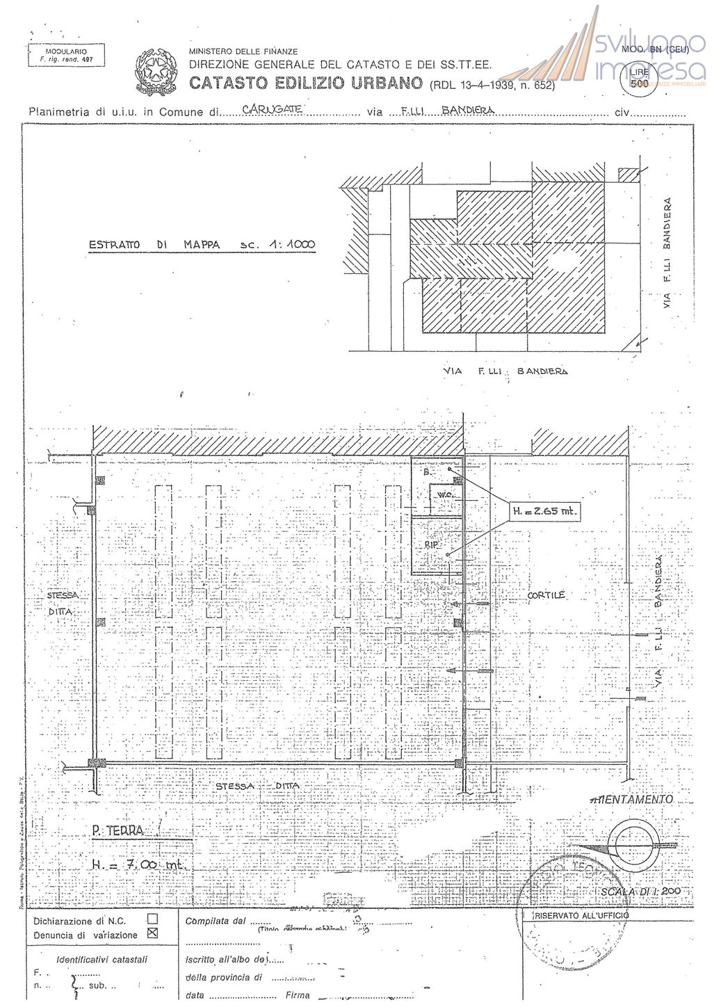 Immagine 10 di Capannone industriale in affitto  in Via Fratelli Bandiera 17 a Carugate