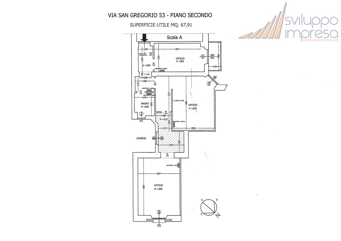 Immagine 10 di Ufficio in affitto  in Via San Gregorio 53 a Milano