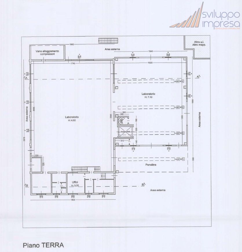 Immagine 11 di Capannone industriale in vendita  in via circonvallazione 1 a Bellusco