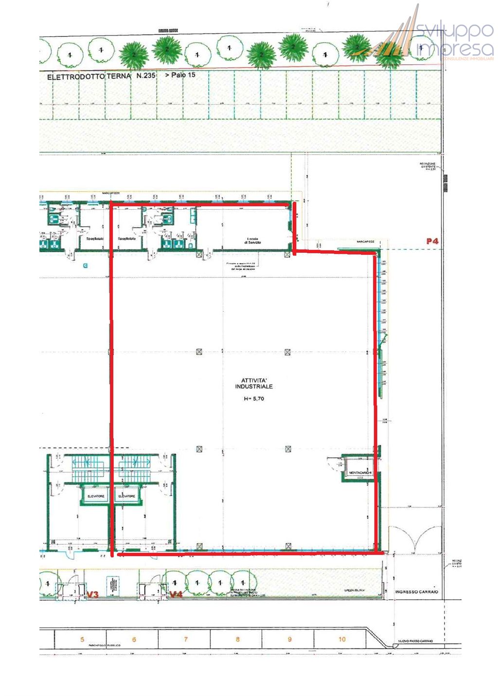 Immagine 5 di Capannone industriale in affitto  in Via Buonarroti 38 a Cologno Monzese