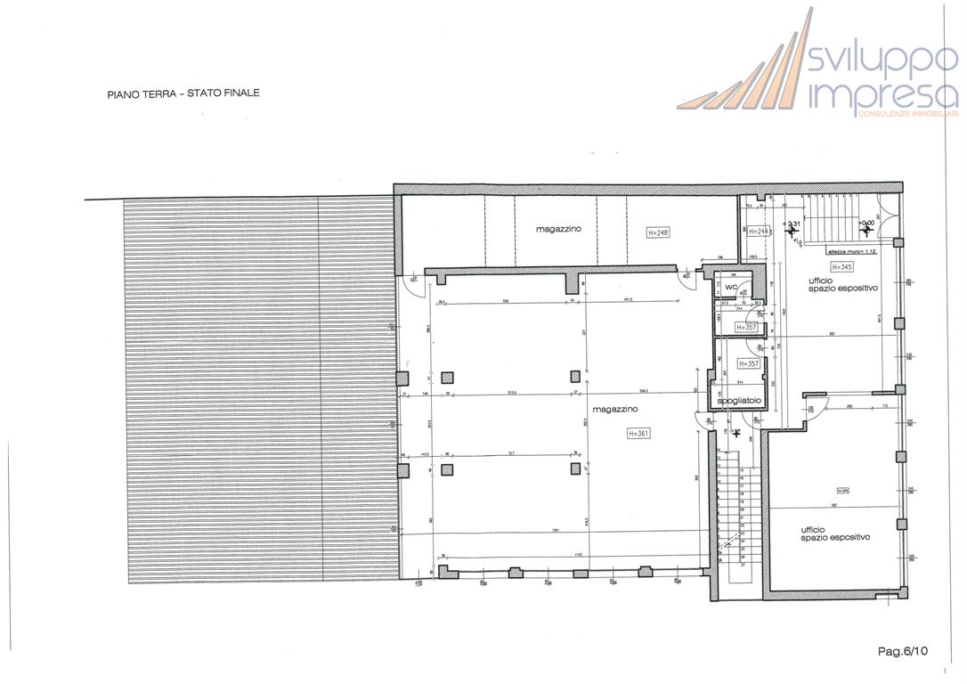 Immagine 10 di Capannone industriale in vendita  in Via Luigi Cadorna 35 a Cormano