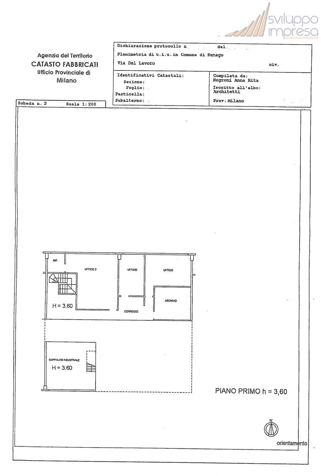 Immagine 11 di Capannone industriale in vendita  in via Dell'Artigianato 17 a Senago