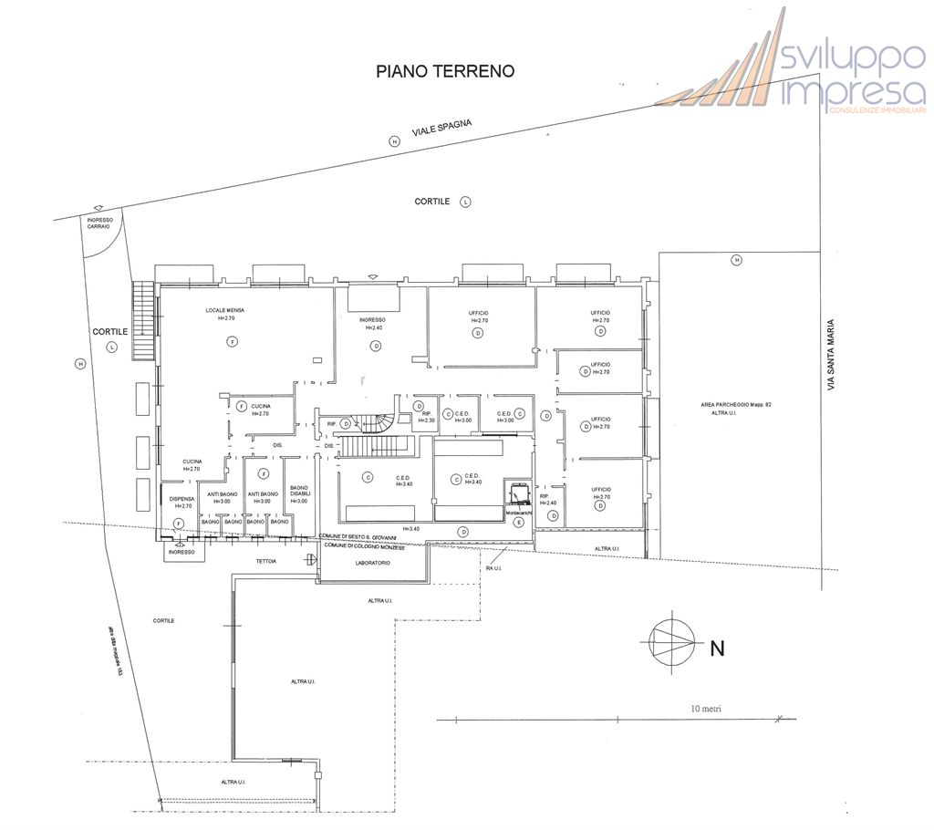 Immagine 10 di Ufficio in vendita  in Viale Spagna 106 a Sesto San Giovanni