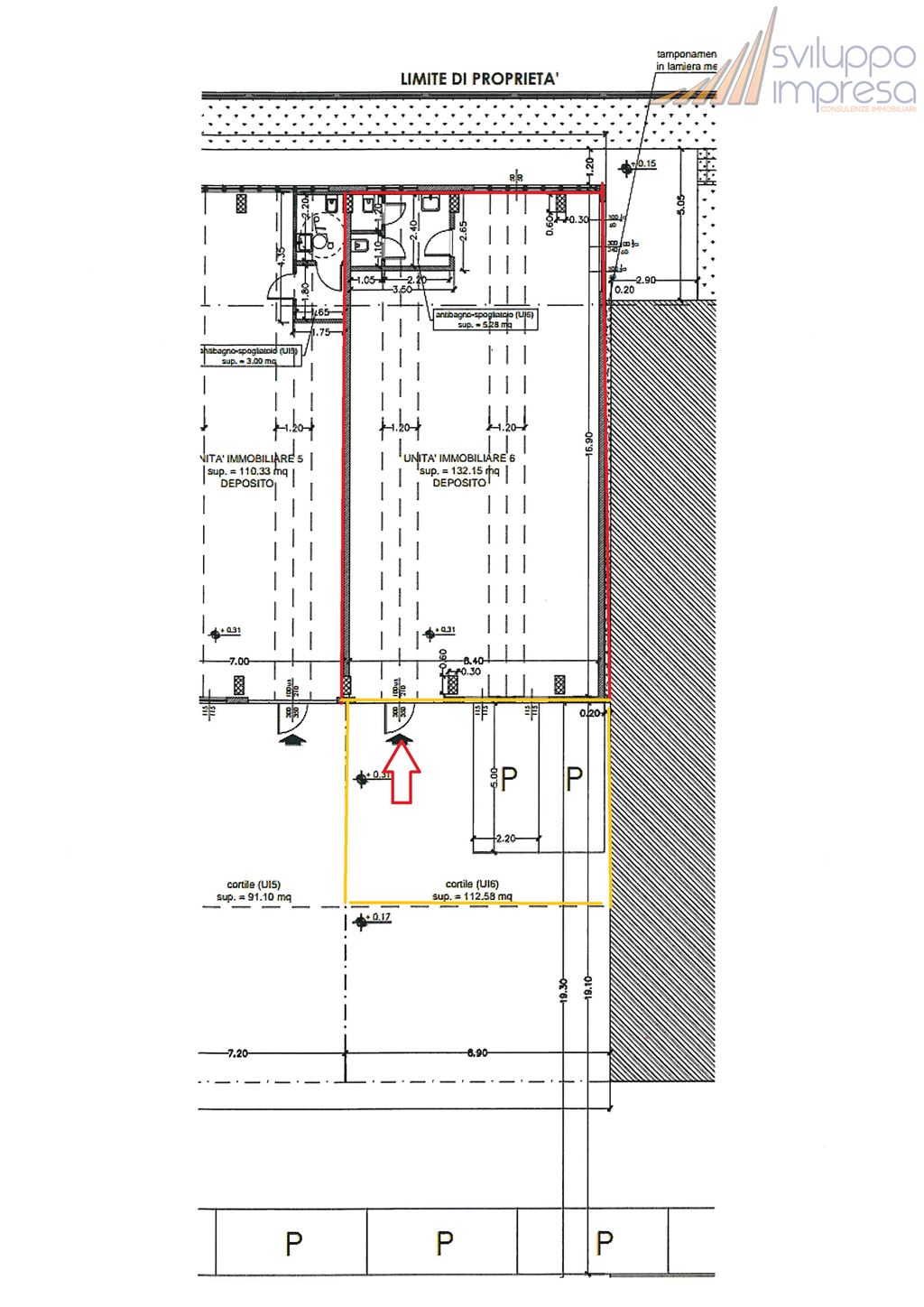 Immagine 10 di Capannone industriale in affitto  in Via Torino 31 a Cernusco Sul Naviglio