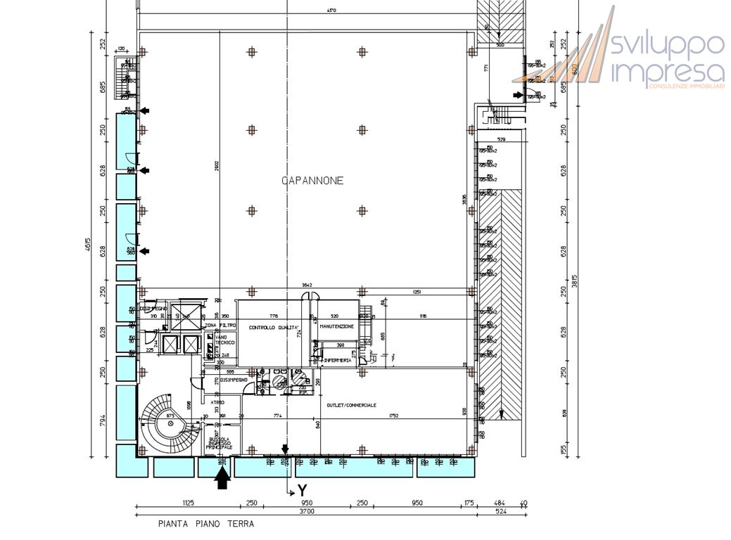 Immagine 10 di Stabile in vendita  in via Norma Cossetto 6/8 a Villasanta