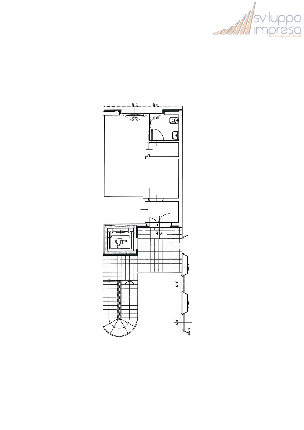 Immagine 10 di Ufficio in affitto  in Viale Lombardia 266 a Brugherio