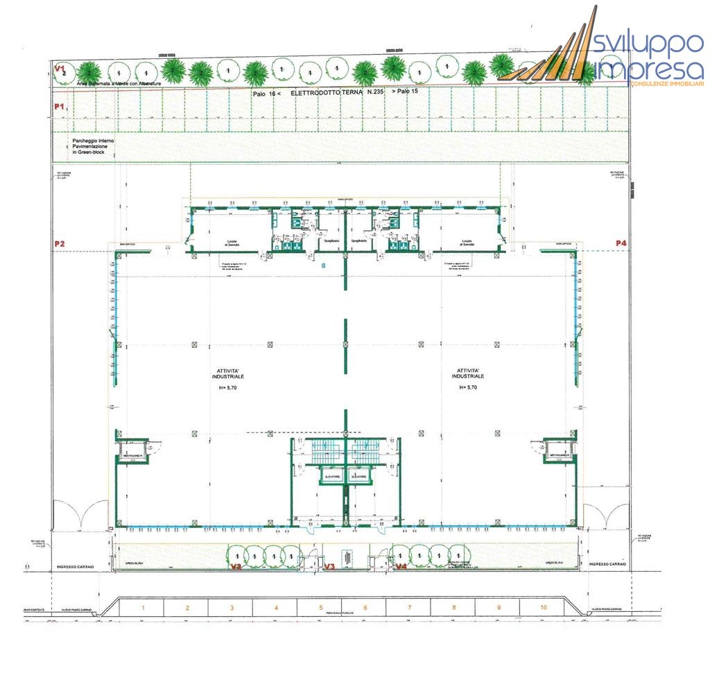 Immagine 10 di Capannone industriale in affitto  in Via Michelangelo Buonarroti 38 a Cologno Monzese