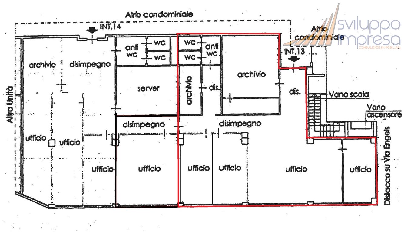 Immagine 8 di Ufficio in affitto  in viale brianza 20 a Cinisello Balsamo