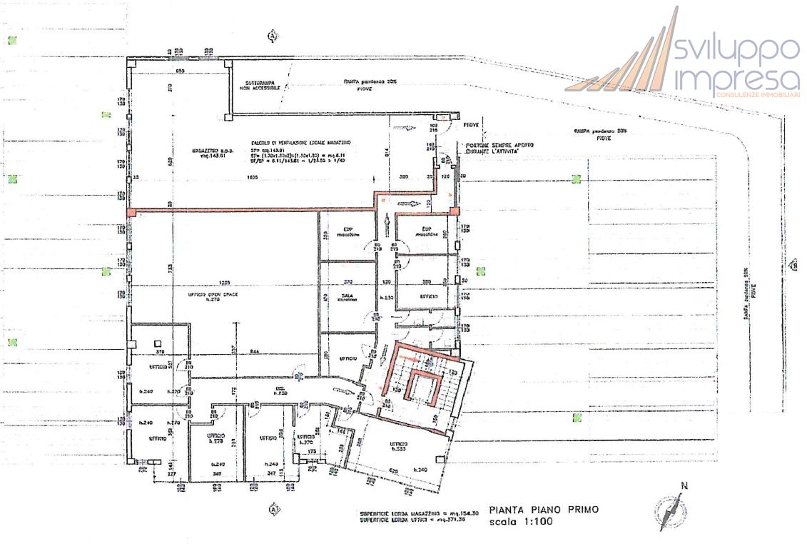 Immagine 10 di Ufficio in affitto  in via Milano 102 a Vimercate