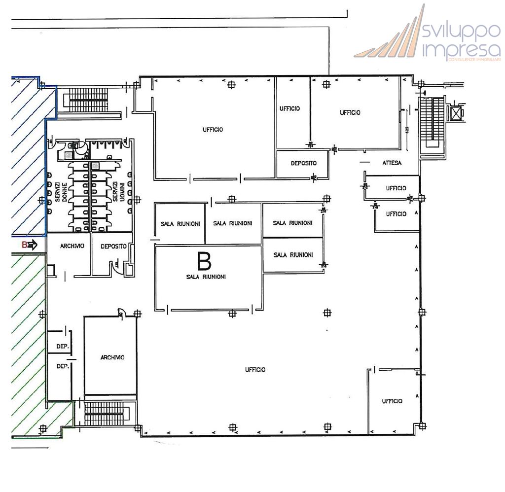 Immagine 8 di Ufficio in affitto  in Strada Padana Superiore 28 a Cernusco Sul Naviglio