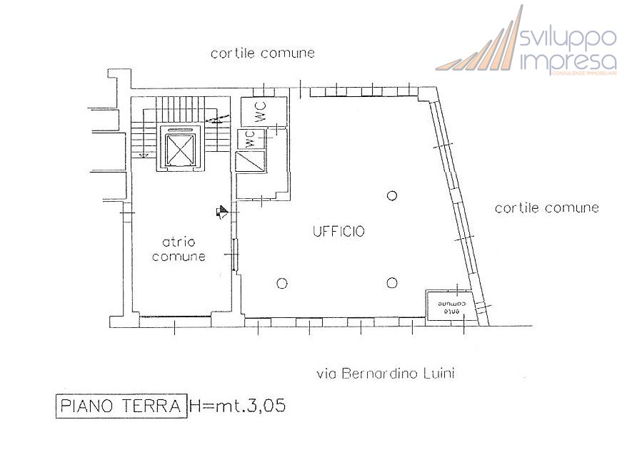 Immagine 6 di Ufficio in affitto  in via luini bernardino 209 a Sesto San Giovanni