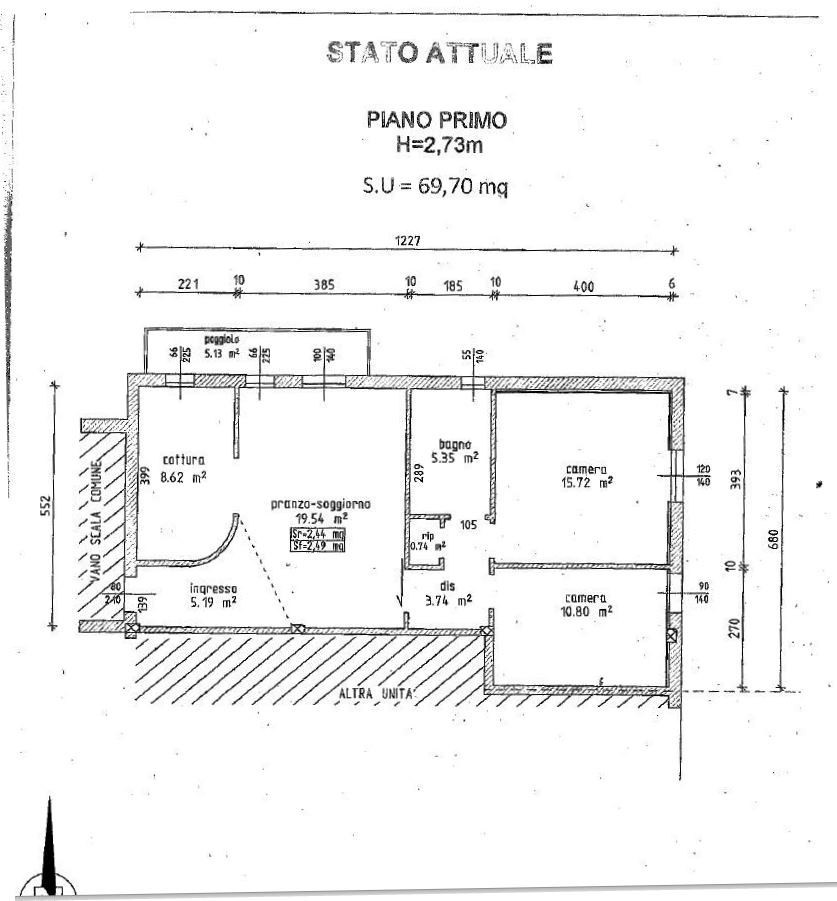 Immagine 10 di Appartamento in vendita  in VIA BORGO SAN GIOVANNI 1368 a Chioggia