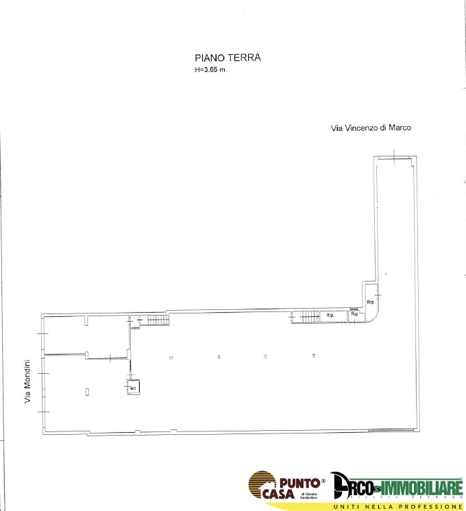 Immagine 10 di Locale commerciale in vendita  in Via Vincenzo  Di Marco a Palermo